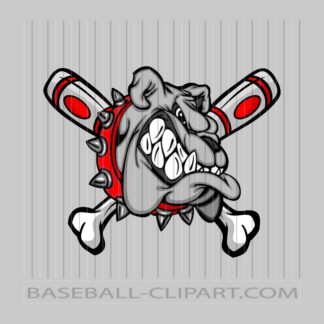 Bulldogs Baseball Clipart