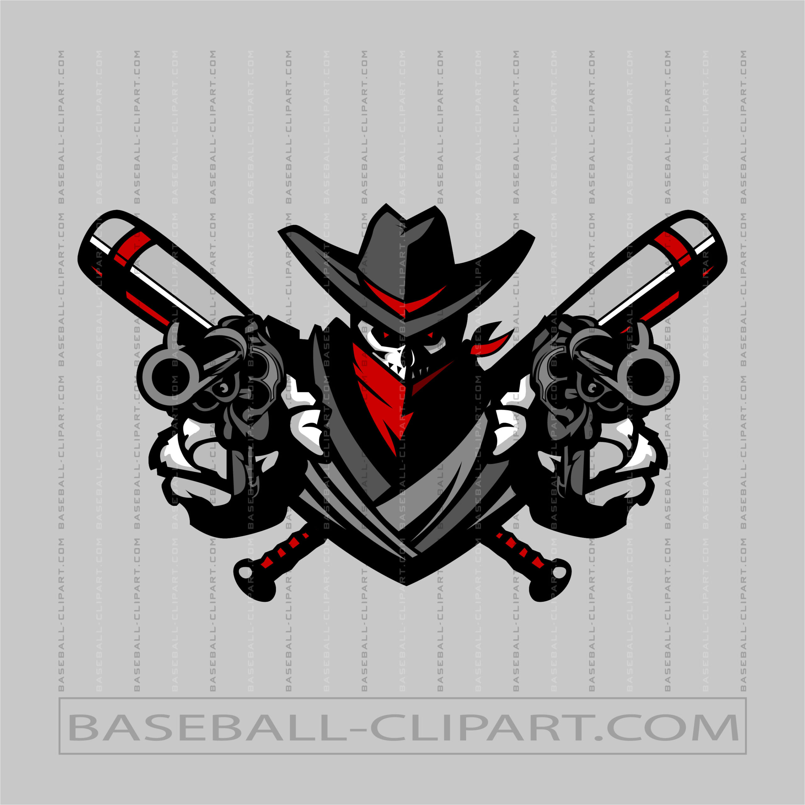 Cowboy Baseball Logo