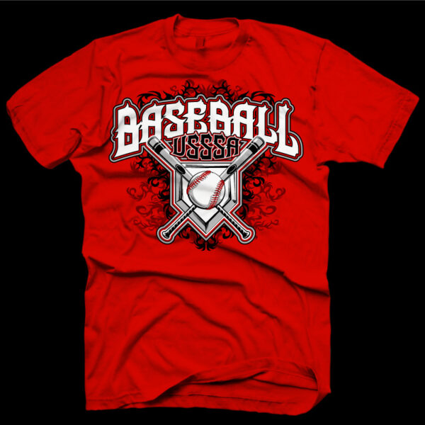 Gothic Baseball Tournament Shirt